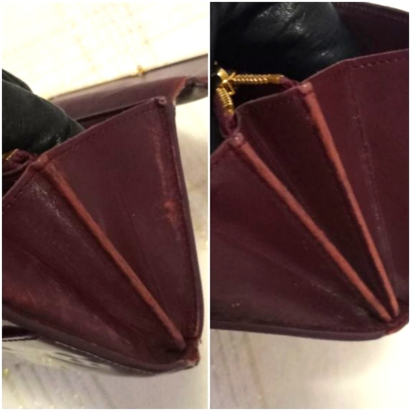 LOUIS VUITTON Rouge Fauviste Monogram Vernis Rossmore Wallet - Picture 13 of 16